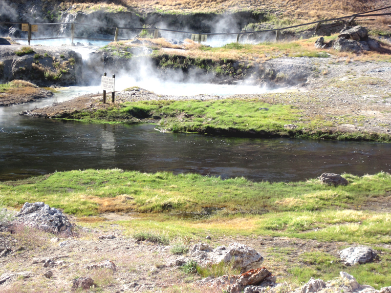 Geothermal Creek steam 7